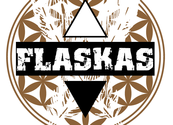 Flaskas the band Logo design by Creature Creative