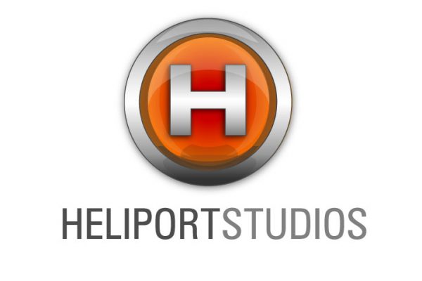 Heliport Studios Logo design by Creature Creative